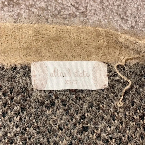 Altar’d State Oversized Leopard Print Sweater- XS/S - R - Picture 3 of 3